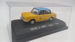 Simca 1000 Taxi Algeri 1962 1/43, senza scatola originale - scala 1:43