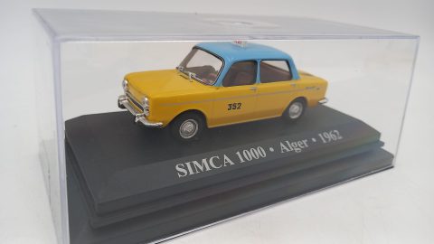 Simca 1000 Taxi Algeri 1962 1/43, senza scatola originale