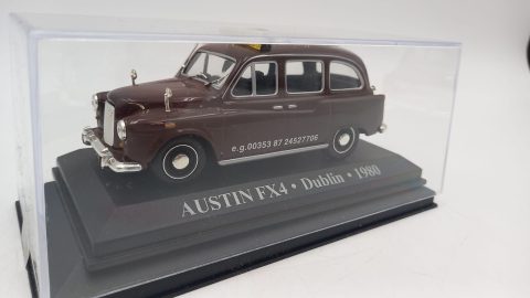 Austin FX4 Taxi Dublin 1980 1/43, senza scatola originale