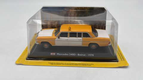 Mercedes 240D Beirut Taxi 1970 1/43