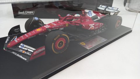 Looksmart Ferrari SF-25 Charles Leclerc Monaco GP 2025 1/18