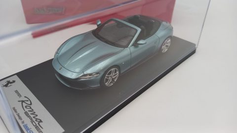 Looksmart Ferrari Roma Spider Celeste Trevi 1/43