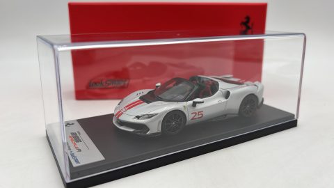 Looksmart Ferrari 296 Speciale A 1/43 Bianco Artico con Livrea