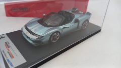 Looksmart Ferrari 849 Testarossa Spider Celeste trevi Assetto Fiorano 1/43 - scala 1:43