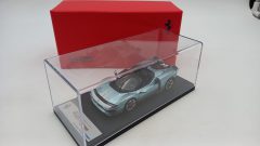 Looksmart Ferrari 849 Testarossa Spider Celeste trevi Assetto Fiorano 1/43 - foto 6