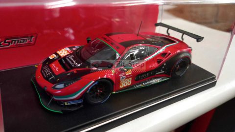 Looksmart Ferrari 488 GTE Rinaldi Racing 24h Le Mans 2021 1/43