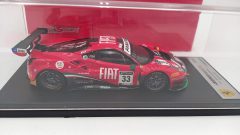 Looksmart Ferrari 488 GT3 Evo Rinaldi Racing 24h SPA 2021 1/43 - foto 5