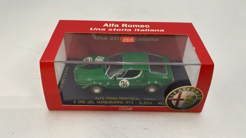 M4 Alfa Romeo Montreal Corsa 6h Nurburgring 1973 1/43
