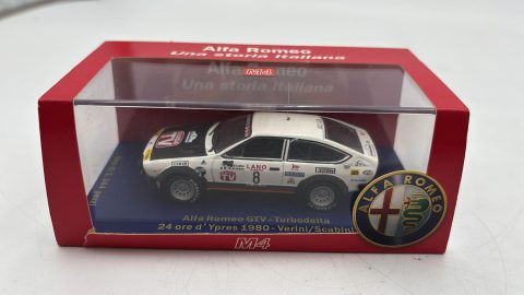 M4 Alfa Romeo GTV Turbodelta 24h d'Ypres 1980 1/43