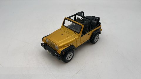 Maisto Jeep Wrangler Rubicon 1/27 senza scatola originale