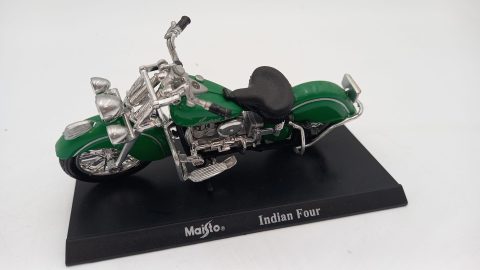 Maisto Indian Four 1/24, mancante leva frizione, senza scatola originale