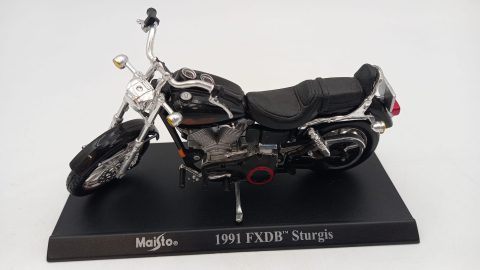 Maisto Harley Davidson Fxdb Sturgis 1991 1/18, senza scatola originale
