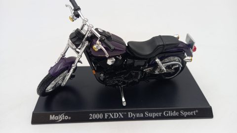Maisto Harley Davidson Fxdx Dyba Super Glide Sport 2000 1/18, senza scatola originale