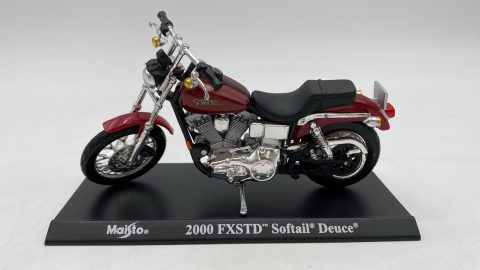 Harley-Davidson 2000 FXSTD Softail Deuce 1/18 senza scatola originale