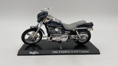 Harley-Davidson 2002 FXDWG CVO Custom 1/18 senza scatola originale - scala 1:18