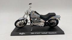 Harley Davidson FXST Softail Standard del 2001 1/18 senza scatola originale - scala 1:18