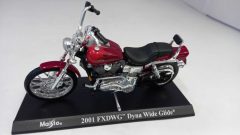 Maisto Harley Davidson FXDWG Dyna Wide Glide 2001 1/18, senza scatola originale - scala 1:18