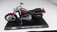 Maisto Harley Davidson FXSTD Softail Deuce 2000 1/18, senza scatola originale - scala 1:18
