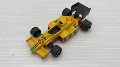 Majorette F1 Racing 1/55, buone condizioni, senza scatola originale, segni di usura del tempo