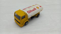 Majorette Ford cisterna Shell 1/66, giocattolo vintage con normali segni del tempo, senza scatola originale - scala 1:66