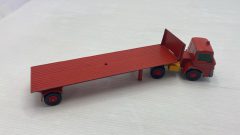Matchbox Tanker transporter 1/50 senza scatola originale, carrozzeria rovinata - scala 1:50