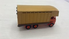 Budgie Toys Leyland Hippo Cattle Transporter Camion per il trasporto di bestiame 1/66  senza scatola originale, vernice carrozzeria con qualche segno - foto 2
