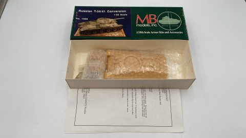 MB Models Russian T-34/41 Conversion 1/35 kit di montaggio carro armato
