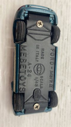 Mebetoys Ford Mark II A-24 1/43 modellino vissuto e con segni di usura e vernice rovinata, senza scatola originale - foto 3