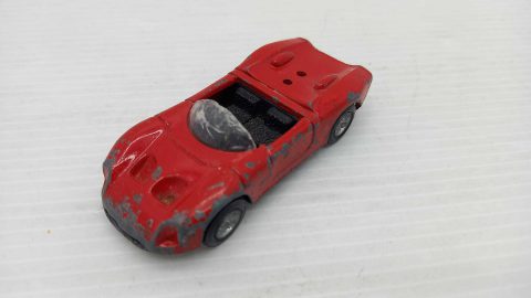 Mercury Speddy 808 Alfa Romeo 33 1/66, evidenti segni del tempo ed incompleta