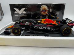 Minichamps Oracle Red Bull Racing RB18 Verstappen Winner Mexico GP 2022 1/18 - foto 4