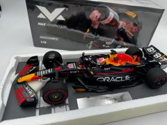 Minichamps Oracle Red Bull Racing RB19 Verstappen Winner Spanish GP 2023 1/18 Serie Max Verstappen Webshop - scala 1:18