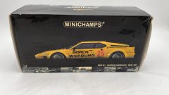 Minichamps Bmw M1 Procar Manfred winkelhock DRM 1980 Scatola lievemente usurata 1/18 - foto 6