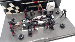 Minichamps diorama pitstop Minardi Cosworth J. Verstappen 1/43 - scala 1:43