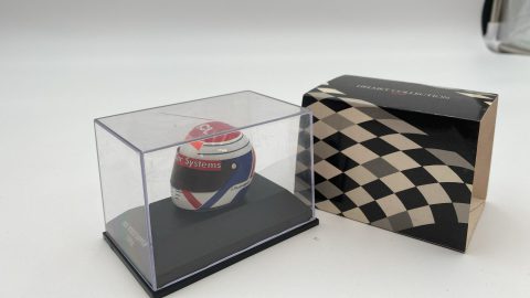Minichamps Casco F1 Arai Helmet Jos Verstappen 1996 1/8, teca rotta