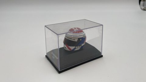 Minichamps Casco F1 Arai Helmet Jos Verstappen 1997 1/8 senza scatola originale