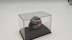 Minichamps Casco Bieffe Helmet F1 Gerhard Berger 1997 1/8 senza scatola originale - scala 1:8