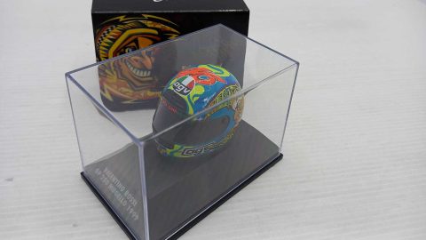 Minichamps casco helmet AGV V. Rossi Mugello 1999 1/8