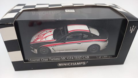 Minichamps Maserati Gran Turismo MC GT4 test car 2010 1/43