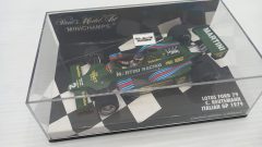 Minichamps Lotus Ford 79 C. Reutemann Italian GP 1979 1/43, teca segnata - scala 1:43
