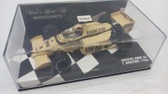 Minichamps Arrows BMW A8 T. Boutsen 1985 1/43, teca con qualche segno - scala 1:43