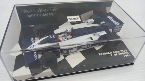 Minichamps Brabham BMW BT55 E. de Angelis 1986 1/43