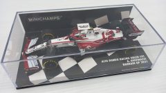 Minichamps Alfa Romeo Racing C41 A. Giovinazzi Bahrain GP 2021 1/43 - scala 1:43