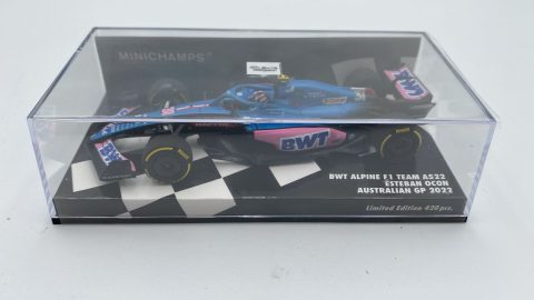Minichamps BMW Alpine F1 Team A522 E.Ocon Australian Gp 2022 1/43