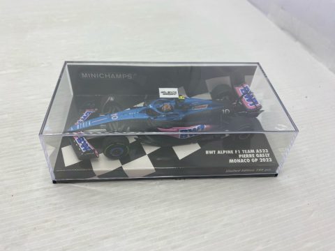 Minichamps BWT Alpine F1 Team A523 Pierre Gasly Monaco GP 2023 1/43