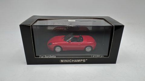 Minichamps Fiat Barchetta Cabriolet Rosso Corsa 1/43