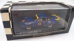 Minichamps Porsche 911 RSR 3.0 1974 1/43, confezione lievemente usurata - scala 1:43