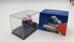 Minichamps Casco F1 Bell Helmet Alain Prost 1987 1/8 - scala 1:8