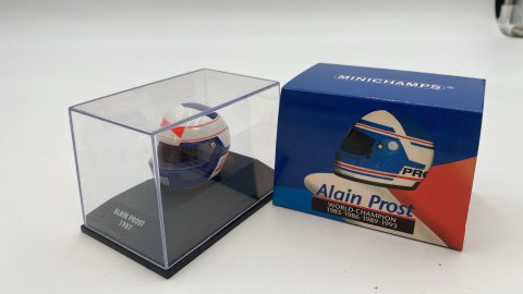 Minichamps Casco F1 Bell Helmet Alain Prost 1987 1/8