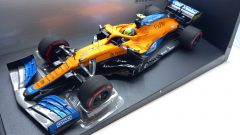 Minichamps McLaren MCL35M L. Norris Pole Position Russian GP 2021 1/18 - scala 1:18