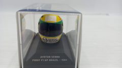 Minichamps casco helmet Ayrton Senna Brazil GP 1984 1/8 - foto 2